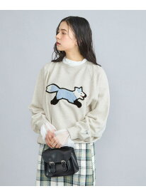 【SALE／50%OFF】PENNEYS(ぺニーズ)別注サガラ刺繍裏毛コットンスウェット coen コーエン トップス スウェット・トレーナー グレー ホワイト【RBA_E】[Rakuten Fashion]