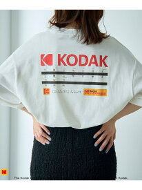 【SALE／50%OFF】Kodak(コダック)ロゴプリントTシャツ coen コーエン トップス カットソー・Tシャツ ブラック ホワイト【RBA_E】[Rakuten Fashion]