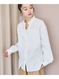 【SALE／60%OFF】【イージーケア】2wayシャツ_フリルネック coen コーエン トップス シャツ・ブラウス ホワイト【RBA_E】[Rakuten Fashion]