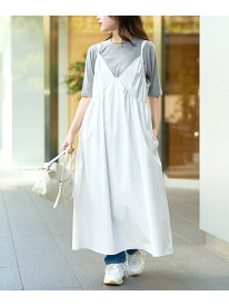 【SALE／55%OFF】【RONEL】ボーダレス ギャザーキャミワンピース RONEL コーエン ワンピース・ドレス ワンピース ホワイト ブラック ベージュ【RBA_E】【送料無料】[Rakuten Fashion]