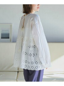 【SALE／60%OFF】MARKET(マーケット)2way シフリレース ブラウス coen コーエン トップス シャツ・ブラウス ホワイト ブラック ネイビー【RBA_E】[Rakuten Fashion]