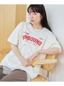【SALE／50%OFF】【汗染み軽減】 立体ロゴ風プリントTシャツ coen コーエン トップス カットソー・Tシャツ ベージュ グレー ホワイト【RBA_E】[Rakuten Fashion]