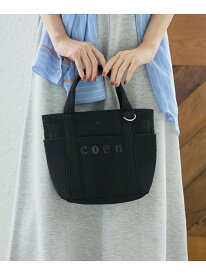 【SALE／50%OFF】coen(コーエン)ロゴメッシュシアートート(Mサイズ) coen コーエン バッグ トートバッグ ブラック【RBA_E】[Rakuten Fashion]