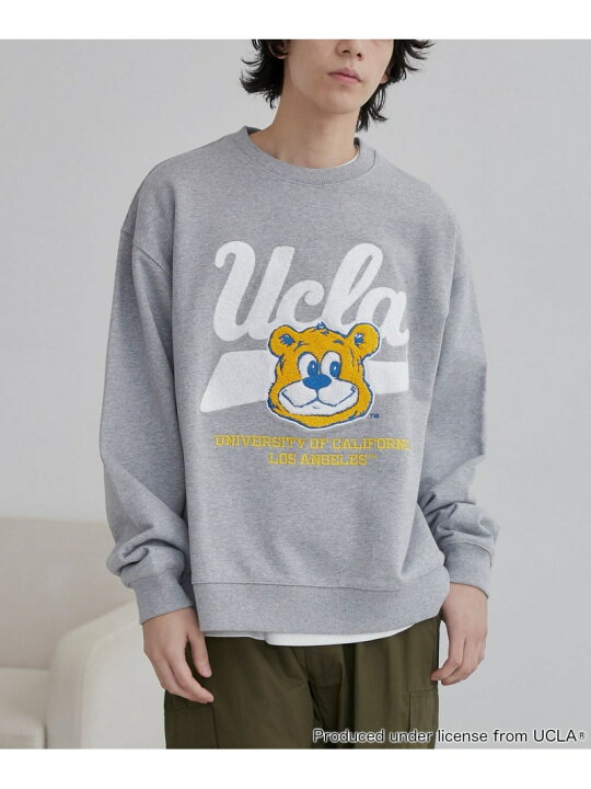 楽天市場】【SALE／34%OFF】UCLA サガラ刺繍クルーネックスウェット 