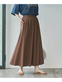 【SALE／50%OFF】SARAH TWISTフレアスカート coen コーエン スカート ロング・マキシスカート ホワイト ベージュ ブラウン ブラック【RBA_E】[Rakuten Fashion]