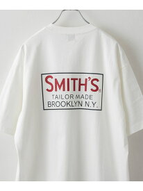 SMITH'S(スミス)別注ロゴプリントポケットTシャツ coen コーエン トップス カットソー・Tシャツ ホワイト ブラック グリーン【先行予約】*[Rakuten Fashion]