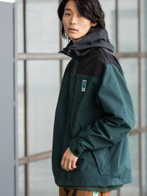 [Rakuten Fashion]【GOOUT10月号掲載】MEI(メイ)別注カラーブロックマウンテンパーカー coen コーエン コート/ジャケット コート/ジャケットその他 グリーン パープル【送料無料】