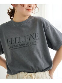 【SALE／50%OFF】ピグメントアソートロゴプリントTシャツ(インフルエンサー紹介アイテム) coen コーエン トップス カットソー・Tシャツ ベージュ ホワイト グレー【RBA_E】[Rakuten Fashion]