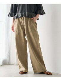 【新色登場】ドレープコットンイージーベイカーパンツ(インフルエンサー紹介アイテム) coen コーエン パンツ その他のパンツ ベージュ ブラウン ホワイト グリーン【送料無料】[Rakuten Fashion]