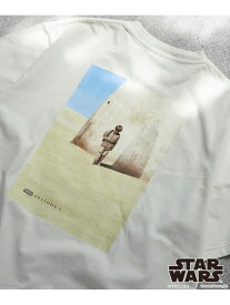 STAR WARS(スター・ウォーズ )/ 別注 ピグメントTシャツ coen コーエン トップス カットソー・Tシャツ ホワイト グレー ネイビー【先行予約】*[Rakuten Fashion]