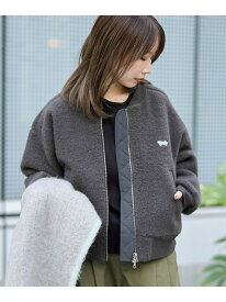 【SALE／40%OFF】【PENNEYS(ぺニーズ)別注・Youtube紹介アイテム】ボアジップブルゾン coen コーエン ジャケット・アウター ブルゾン・ジャンパー グレー ホワイト ブラウン【RBA_E】【送料無料】[Rakuten Fashion]