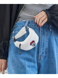 【SALE／25%OFF】【MICKEY(ミッキー) / 別注】ボディバッグ ミニポーチ coen コーエン 財布・ポーチ・ケース ポーチ ブラック ホワイト【RBA_E】[Rakuten Fashion]