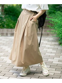 【SALE／50%OFF】【撥水/接触冷感/UVカット】C.mt ラップデザインフレアスカート(Youtube紹介アイテム) coen コーエン スカート ロング・マキシスカート グリーン ブラック ベージュ【RBA_E】[Rakuten Fashion]