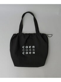 coen(コーエン)3ロゴトートバッグ coen コーエン バッグ トートバッグ ブルー ブラック ブラウン[Rakuten Fashion]