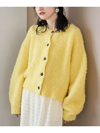 【SALE／45%OFF】ブークレ 2way ミックスニットカーディガン【Youtube紹介アイテム】 coen コーエン トップス ニット ピンク イエロー ブラック グレー【RBA_E】[Rakuten Fashion]