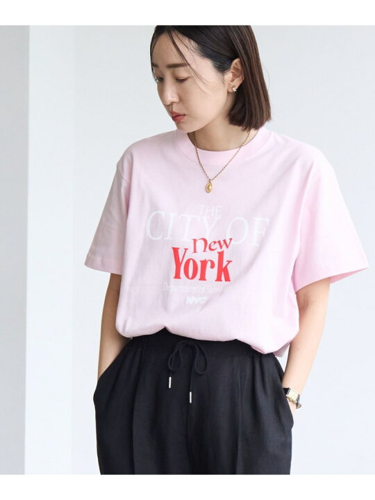 by H. New York 変形カットソー