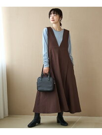 【SALE／55%OFF】ポリツイルAラインジャンスカ coen コーエン ワンピース・ドレス ワンピース ホワイト ブラウン ベージュ【RBA_E】[Rakuten Fashion]