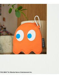 【PAC-MAN(パックマン)別注】GHOSTパース coen コーエン 財布・ポーチ・ケース コインケース・小銭入れ・札入れ オレンジ レッド ピンク[Rakuten Fashion]