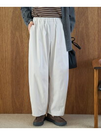 【再入荷/新色登場】ポリツイルコクーンパンツ(インフルエンサー紹介アイテム) coen コーエン パンツ その他のパンツ ホワイト ブラウン ベージュ ブラック【送料無料】[Rakuten Fashion]
