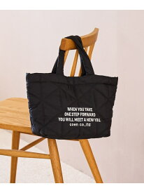 【SALE／45%OFF】【再入荷・新色登場】ロゴ刺繍 幾何柄 キルトランチトートバッグ coen コーエン バッグ トートバッグ ブルー シルバー レッド ピンク ブラック【RBA_E】[Rakuten Fashion]