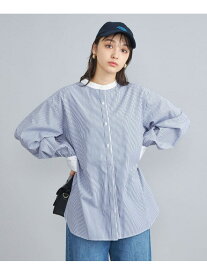 【SALE／30%OFF】ピーチタッチクレリックバンドカラーシャツ coen コーエン トップス シャツ・ブラウス ネイビー ホワイト ブルー【RBA_E】[Rakuten Fashion]