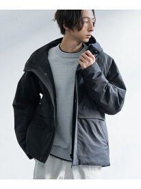 【SALE／30%OFF】ヒートシェルターフードブルゾン【保温性,撥水性,帯電防止(裏生地)】 coen コーエン ジャケット・アウター その他のジャケット・アウター グレー ブラック【RBA_E】【送料無料】[Rakuten Fashion]