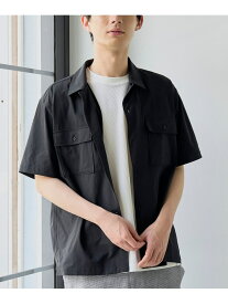 【SALE／55%OFF】【2WAYストレッチ・接触冷感・UVカット】マルチファンクション半袖シャツ coen コーエン トップス シャツ・ブラウス グレー ブラック ベージュ【RBA_E】[Rakuten Fashion]