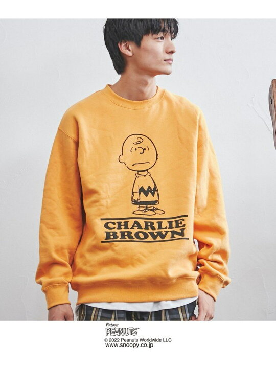 楽天市場】【SALE／52%OFF】【メンズ】PEANUTS クルーネックスウェット 