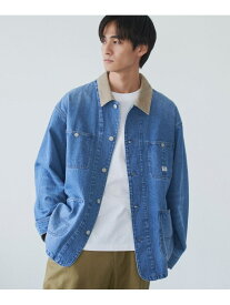 【SALE／30%OFF】SMITH'S(スミス)別注デニムカバーオール coen コーエン ジャケット・アウター カバーオール・ワークジャケット ネイビー【RBA_E】【送料無料】[Rakuten Fashion]