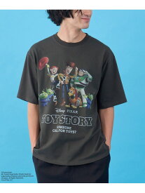 【SALE／20%OFF】TOY STORY(トイ・ストーリー)/デザインプリントTシャツ coen コーエン トップス カットソー・Tシャツ レッド ブラック ホワイト【RBA_E】[Rakuten Fashion]
