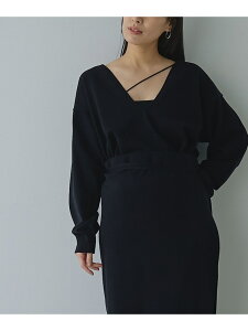 ySALE^9%OFFzKNIT Vneck V/S RONEL R[G gbvX jbg ubN O[yRBA_Ezyz[Rakuten Fashion]