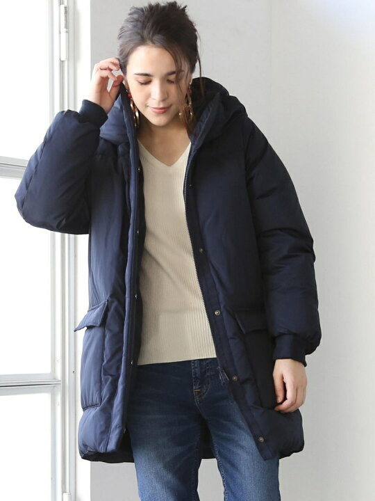 楽天市場】【SALE／50%OFF】フーデッドロングダウン(アウター/ダウン 