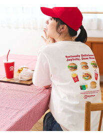 【SALE／50%OFF】【DOMDOM(ドムドム)x coen】アソートロゴプリントユニTシャツ(WEB限定サイズあり) coen コーエン トップス カットソー・Tシャツ ホワイト グレー レッド【RBA_E】[Rakuten Fashion]