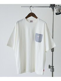 【SALE／40%OFF】SMITH'S(スミス)別注 ポケット切替えデザイン ベーシック半袖Tシャツ coen コーエン トップス カットソー・Tシャツ ブラック グレー ホワイト ワインレッド グリーン ネイビー【RBA_E】[Rakuten Fashion]