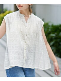 【SALE／40%OFF】【Lipa別注】 刺繍タックコットンフレンチブラウス coen コーエン トップス シャツ・ブラウス ブラック オレンジ ホワイト【RBA_E】[Rakuten Fashion]