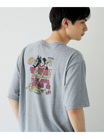 【SALE／55%OFF】レトロスポーツTシャツ coen コーエン トップス カットソー・Tシャツ ネイビー イエロー グレー【RBA_E】[Rakuten Fashion]