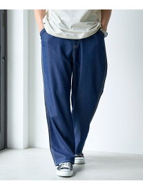 【SALE／20%OFF】シャンブレー配色ステッチイージーペインターパンツ coen コーエン パンツ その他のパンツ ブラック【RBA_E】[Rakuten Fashion]