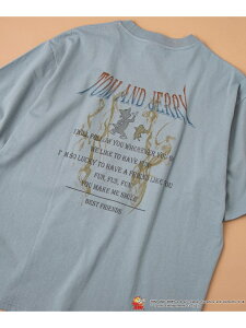 �ySALE�^55%OFF�z�y�D�]�ɂ��ǉ����Y�zTOM and JERRY /(�g���ƃW�F���[)���B���e�[�W���C�NT�V���c coen �R�[�G�� �g�b�v�X �J�b�g�\�[�ET�V���c �O���[ �u���[ �z���C�g�yRBA_E�z[Rakuten Fashion]