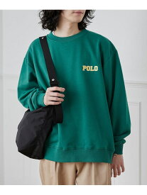 【SALE／46%OFF】POLO BCS(ポロ・ビーシーエス)別注ロゴ刺繍スウェットプルオーバー coen コーエン トップス スウェット・トレーナー ホワイト ブラック グリーン ネイビー【RBA_E】[Rakuten Fashion]