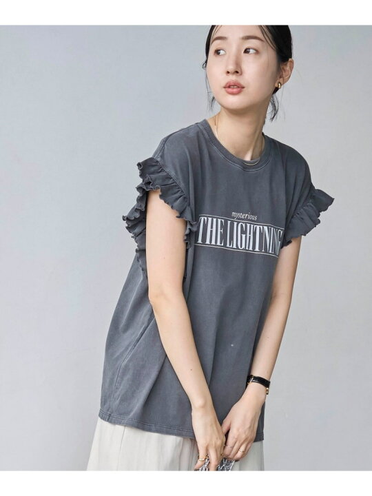 楽天市場】【SALE／35%OFF】ピグメントアソートフリルTシャツ coen  