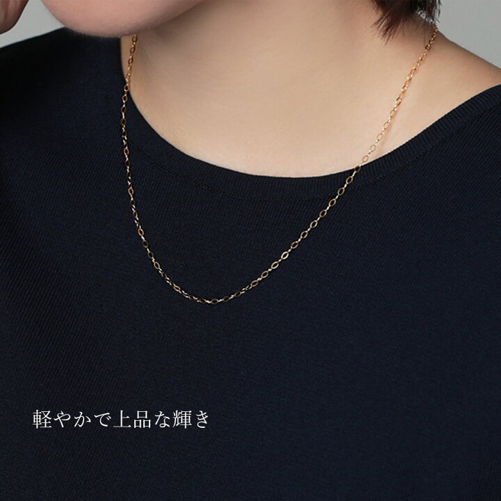 K24⭐️ペタルチェーン ネックレス❣️純金ネックレス  