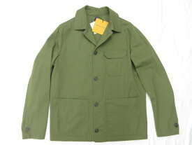 定価75.900円 未使用【モンテドーロ MONTEDORO】SLOWEAR 63M616 M9361 743 カバーオール ブルゾン (メンズ)50 カーキ系 伊製■17SLJ0188■【中古】