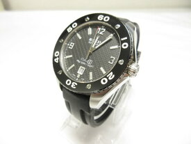 状態良◯【エドックス EDOX】80061 クラスワン 腕時計 ウォッチ (メンズ) SS 自動巻き ブラック×シルバー ◇3CC1335◇【中古】