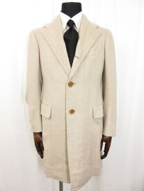 楽天市場 カシミヤ100 チェスターコート メンズの通販