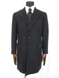 楽天市場 カシミヤ100 チェスターコート メンズの通販