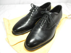 未使用品 【ジョンロブ JOHN LOBB】 GARNIER ガルニエ プレーントゥ ドレスシューズ 紳士靴 (メンズ) size5.5E8695 黒 ◎18HT1890◎　【中古】