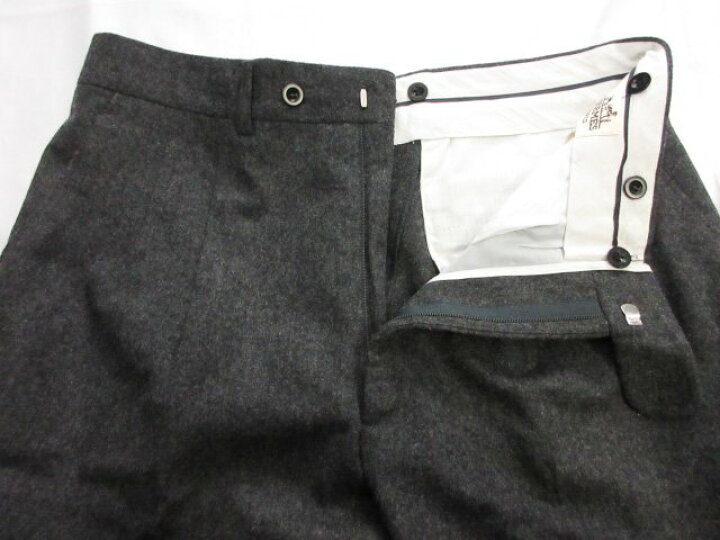 楽天市場】超美品【エルメス HERMES】 フランネル調 ウール100％ 2  