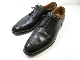 【クロケット＆ジョーンズ CROCKETT&JONES×42nd Royal highland】MONTAGU モンタギュー 外羽根 靴 (メンズ) 9E 黒 ■18MZA4349■　【中古】