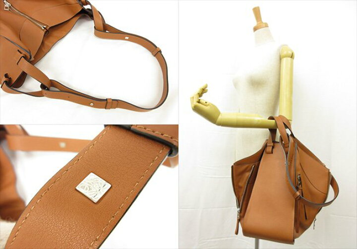 楽天市場】未使用【ロエベ LOEWE】 ハンモック ラージ レザー トート  