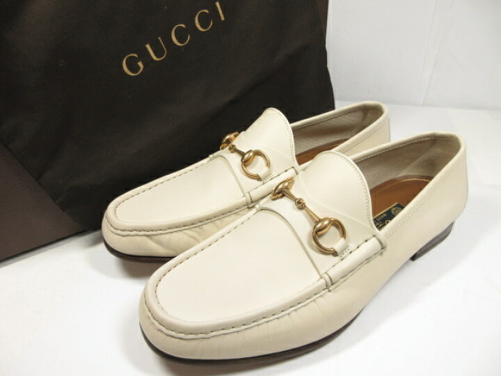 楽天市場 未使用品 グッチ Gucci ホースビットローファー スリッポン シューズ 紳士靴 メンズ Size10 5 オフホワイト 8mz3178 中古 クール ヴェール 楽天市場店 楽天市場 未使用品 グッチ Gucci ホースビットローファー スリッポン シューズ 紳士靴 メンズ Size10 5 オフホワイト 8mz3178 中古 クール ヴェール 楽天市場店